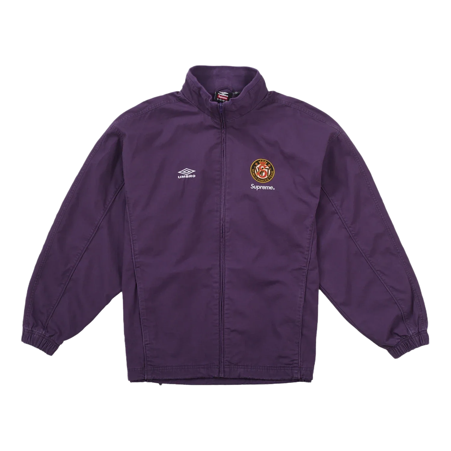 Supreme Umbro Cotton Ripstop Track Jacket (SS26) Plum