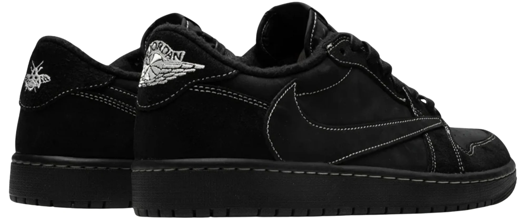 Travis Scott Jordan 1 'Black Phantom' Low - Image 2