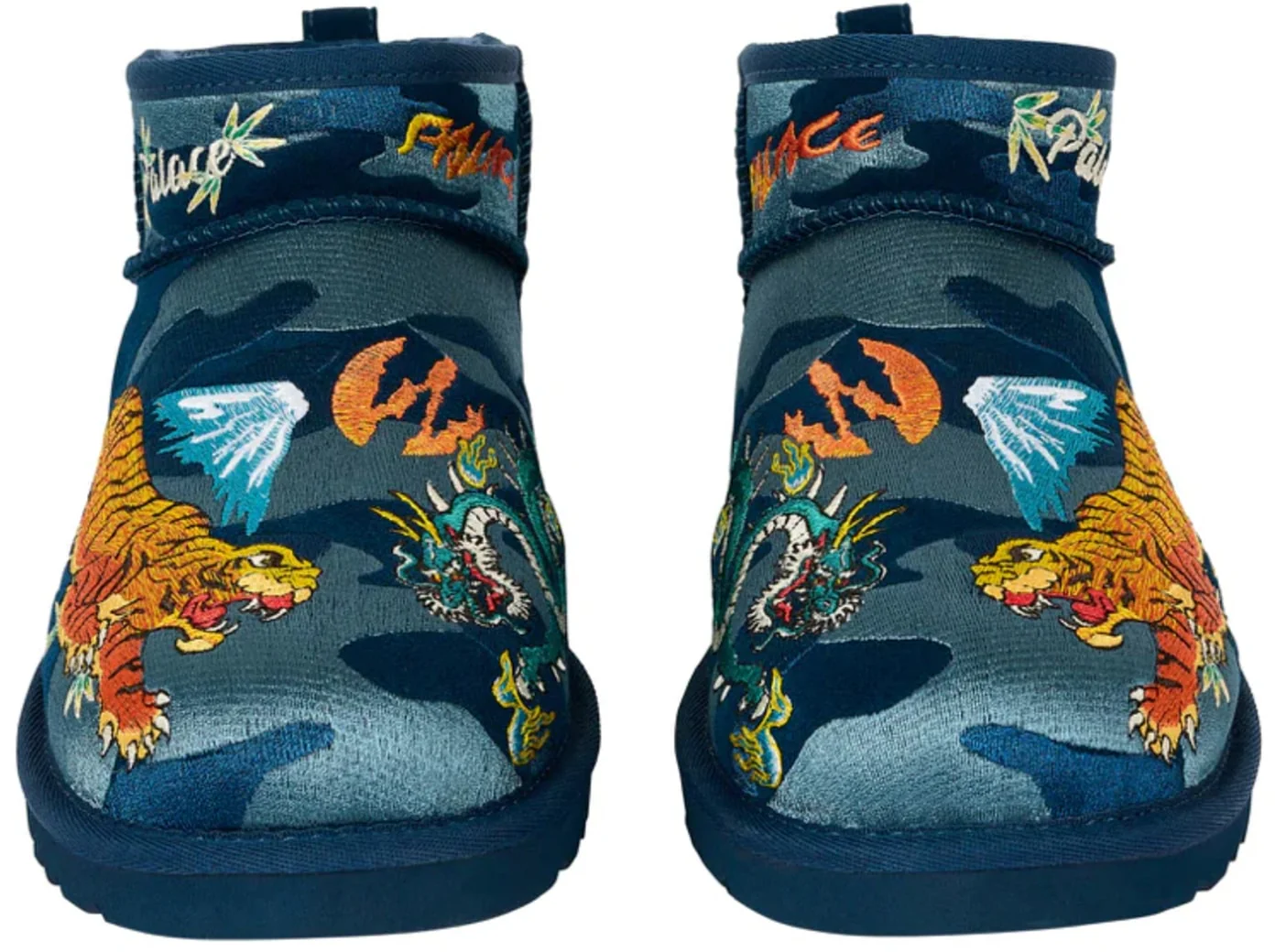 UGG Classic Ultra Mini Boot Palace Navy Camo - Image 2