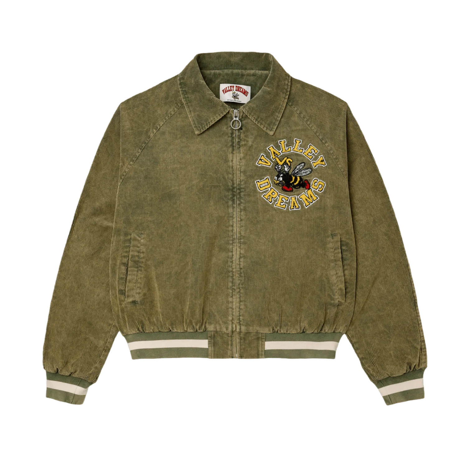 Vale Forever 'Angry Bee' Jacket Olive