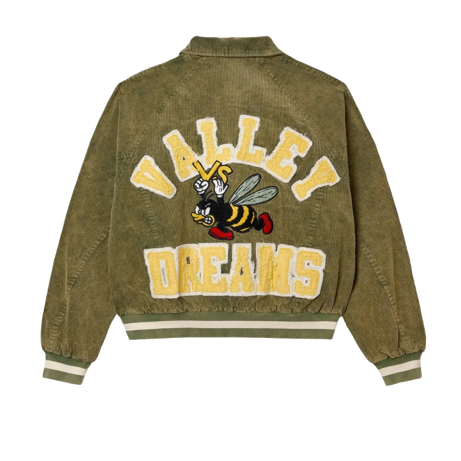 Vale Forever 'Angry Bee' Jacket Olive - Image 2