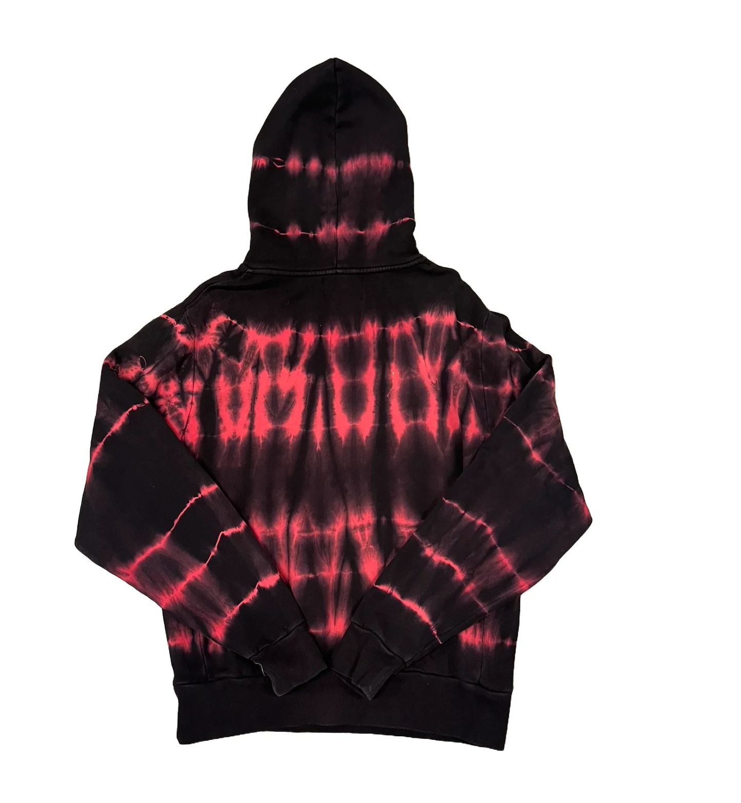 Von Dutch 'Tie Dye' Red Hoodie - Image 2